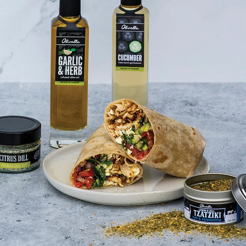Mediterranean Chicken Wrap