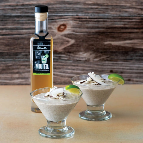 Tart Coconut Lime Chia Pudding