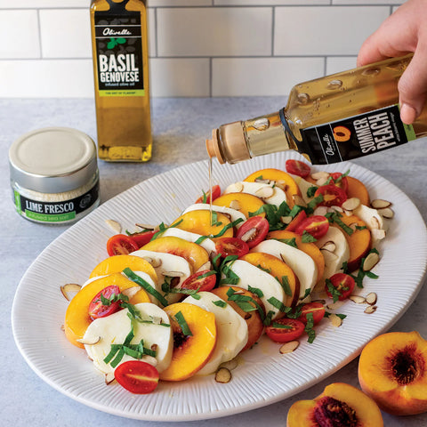 Peach Caprese Salad