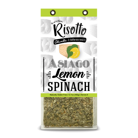 ASIAGO LEMON SPINACH RISOTTO