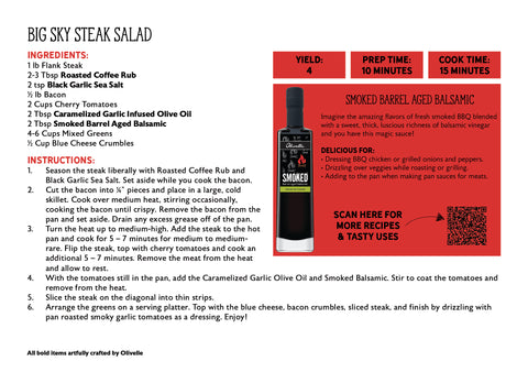 SMOKED BARREL AGED BALSAMIC