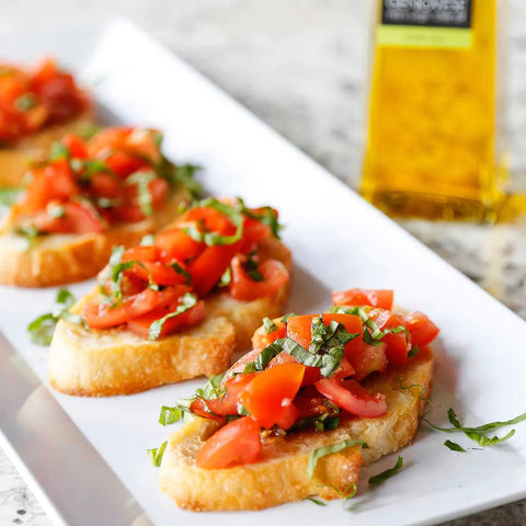 Tomato & Basil Bruschetta