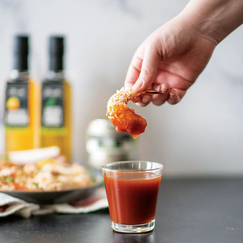 Coconut Shrimp With A Sweet Chili Dipping Sauce