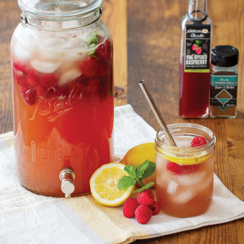 Grilled Raspberry Lemonade