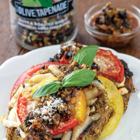 Mediterranean Eggplant & Tomato Stack