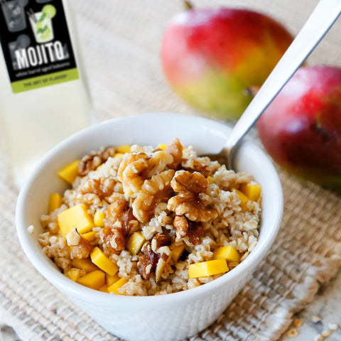 Mango Steel Cut Oats