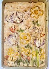 Jan 22nd - Build-a-Flower Garden Focaccia Bread