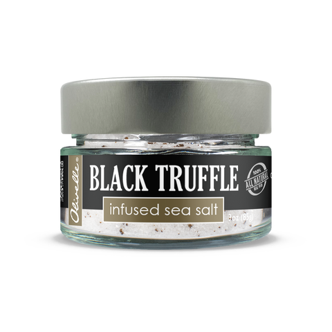 BLACK TRUFFLE INFUSED SEA SALT